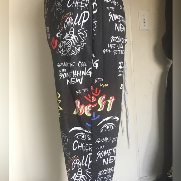 Sexy graffiti style full jumpsuit - Picture 9 of 12